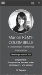 Mobile Screenshot of marion-remy.com