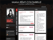 Tablet Screenshot of marion-remy.com